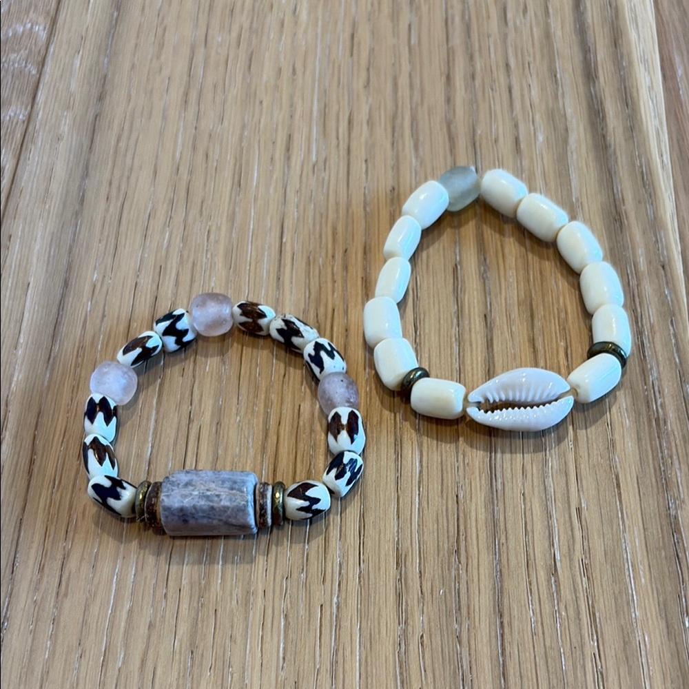 Twine & Twig 2 stack bracelets